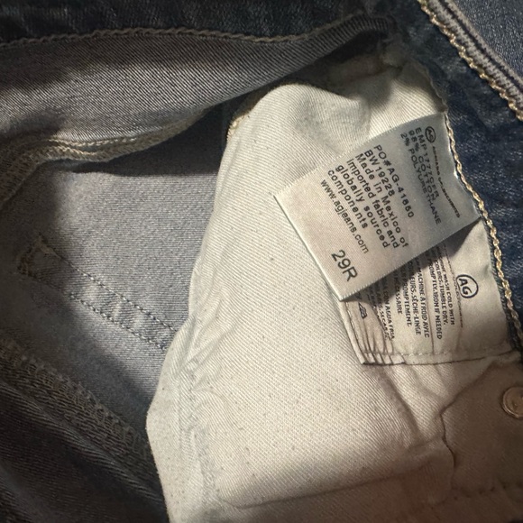 Ag Adriano Goldschmied Blue Skinny Jeans - Picture 4 of 4